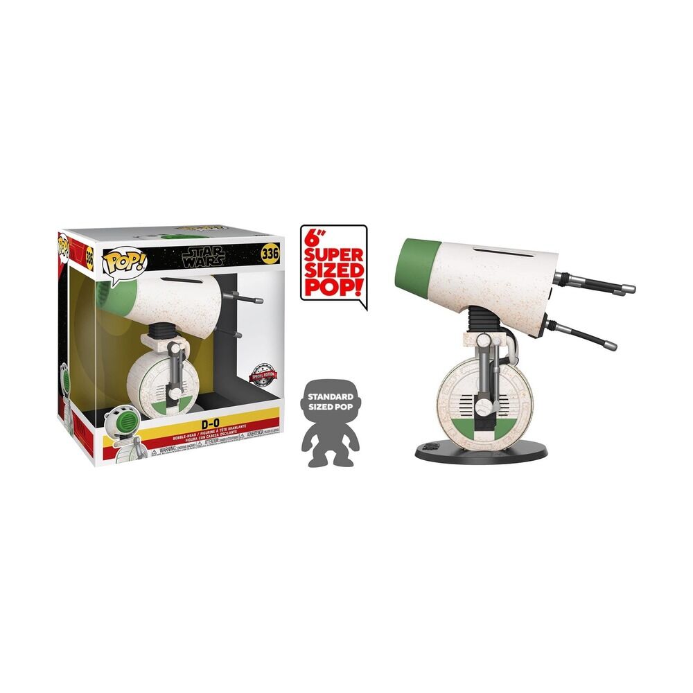 Funko pop! jumbo star wars: el ascenso de skywalker - d-o 25 cm exclusivo