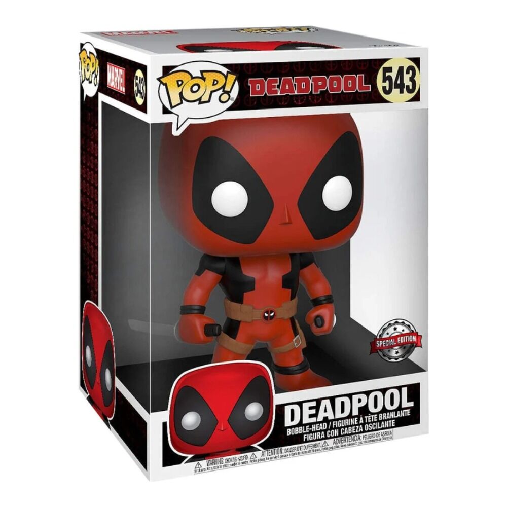 Funko pop! marvel deadpool - deadpool con dos espadas 25cm exclusivo