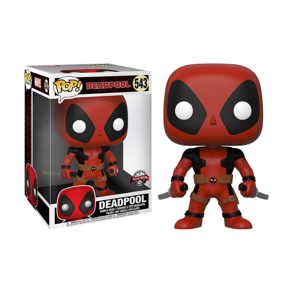 Funko pop! marvel deadpool - deadpool con dos espadas 25cm exclusivo