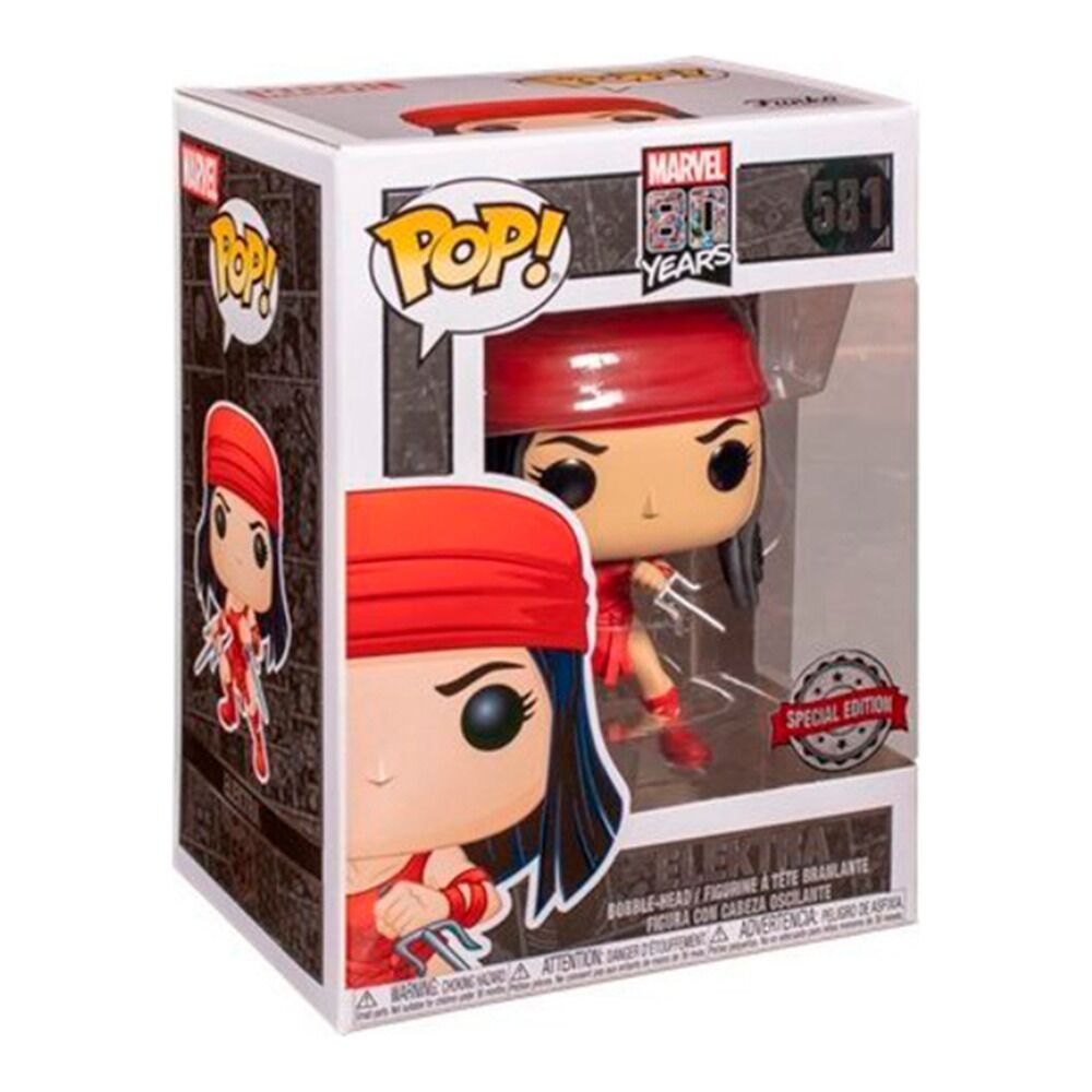 Funko pop! marvel 80 aniversario - elektra exclusivo