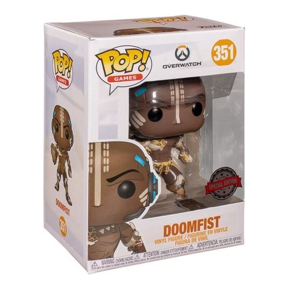 Funko pop! overwatch - doomfist leopardo exclusivo