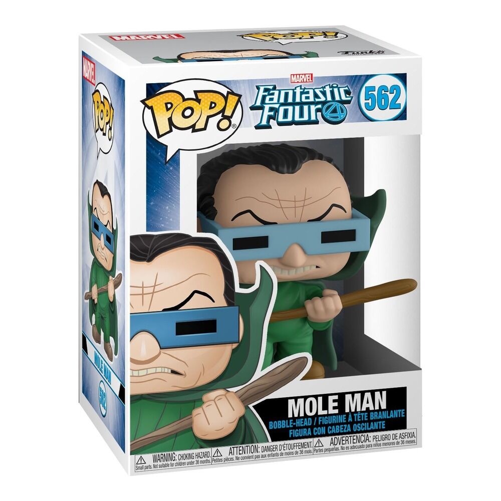 Funko pop! marvel los 4 fantásticos - mole man