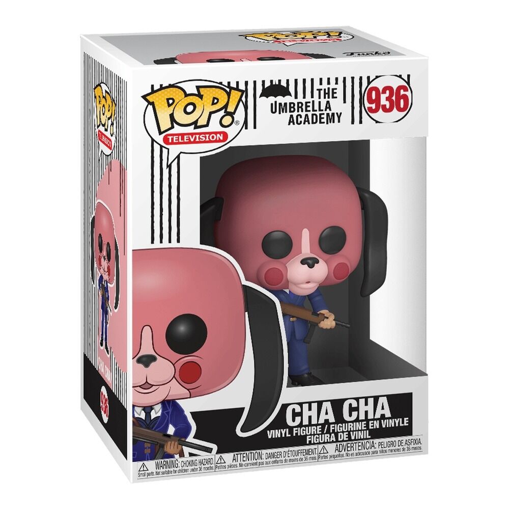 Funko pop! the umbrella academy - cha-cha con máscara