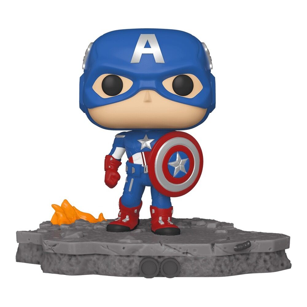 Funko pop! marvel los vengadores - captain america assemble 15 cm