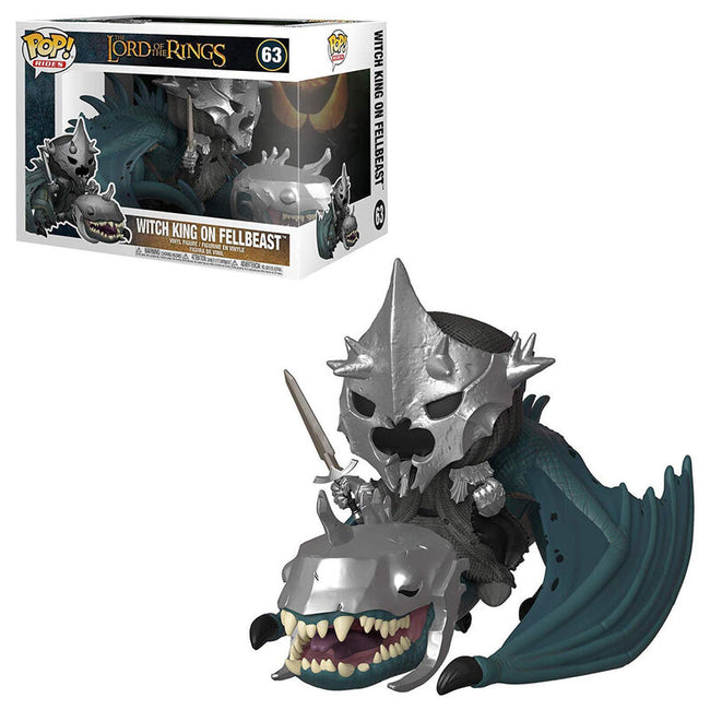 Funko pop! el seor de los anillos - rey brujo con bestia alada Hover Image