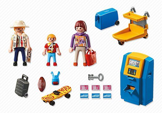 Playmobil - familia y máquina de registro automático Main Image