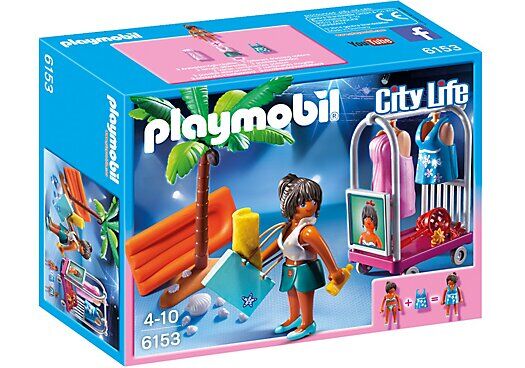 Playmobil - sesión de fotos en la playa