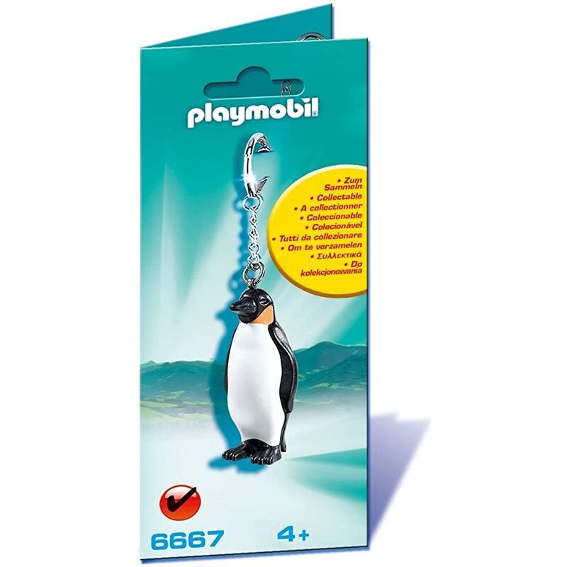 Playmobil - llavero pingino