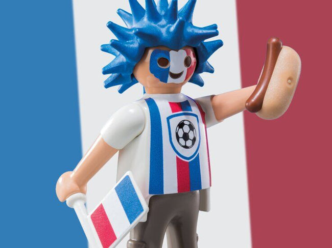Playmobil 6840-9 sobre sorpresa serie 10 nios - aficionado de fútbol Hover Image