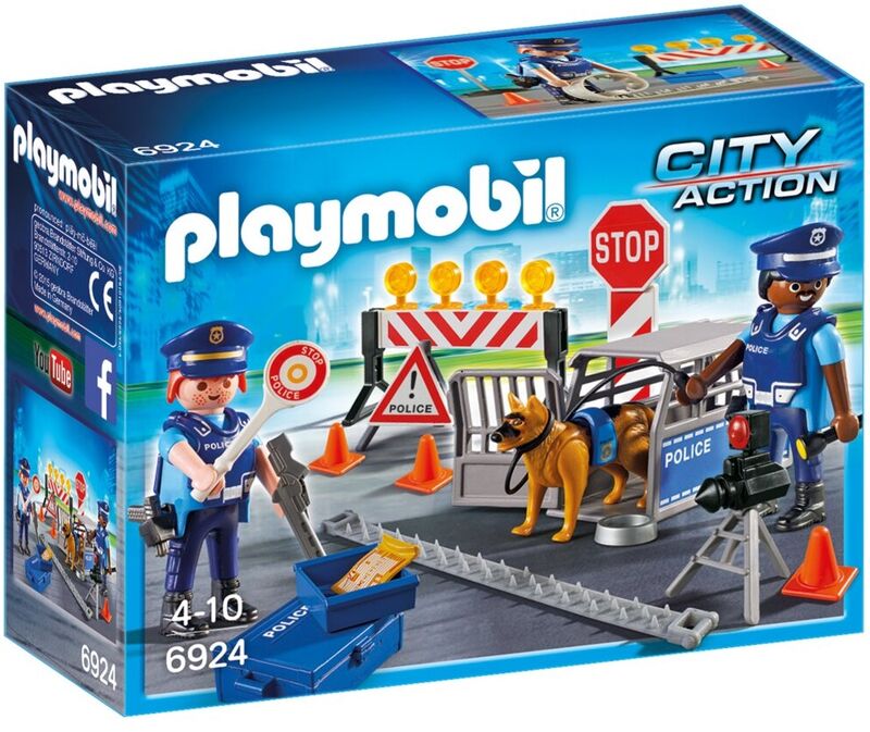 Playmobil - control de policía