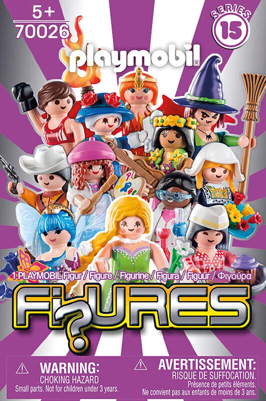 Hada azul - playmobil - sobre sorpresa serie 15 chicas