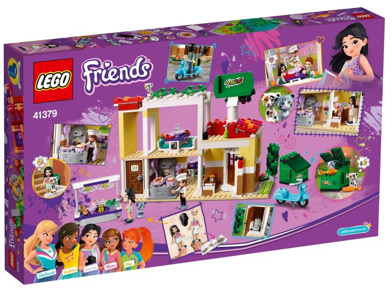 41379 restaurante de heartlake city lego friends