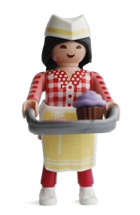 Pastelera - playmobil 70026-9 sobre sorpresa serie 15 nias