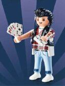 Jugador de poker - playmobil - sobre sorpresa serie 16 chicos