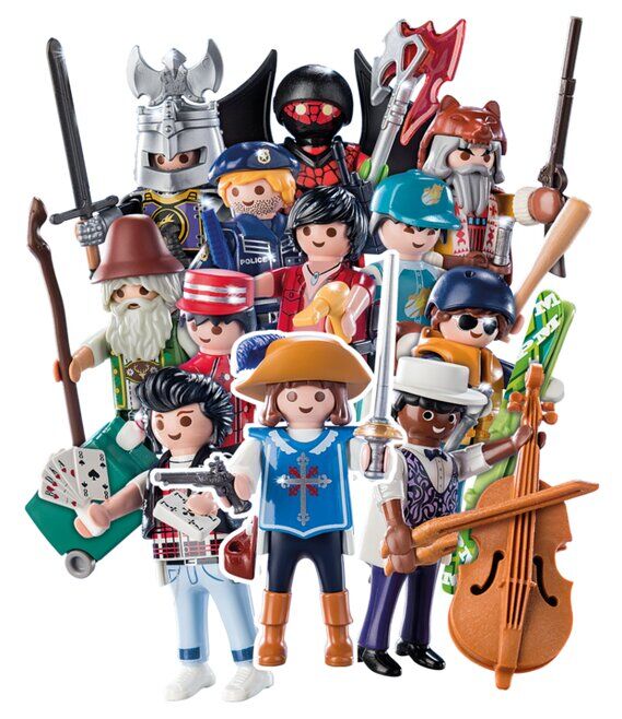 Policía - playmobil - sobre sorpresa serie 16 chicos