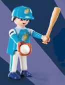 Jugador de béisbol - playmobil - sobre sorpresa serie 16 chicos