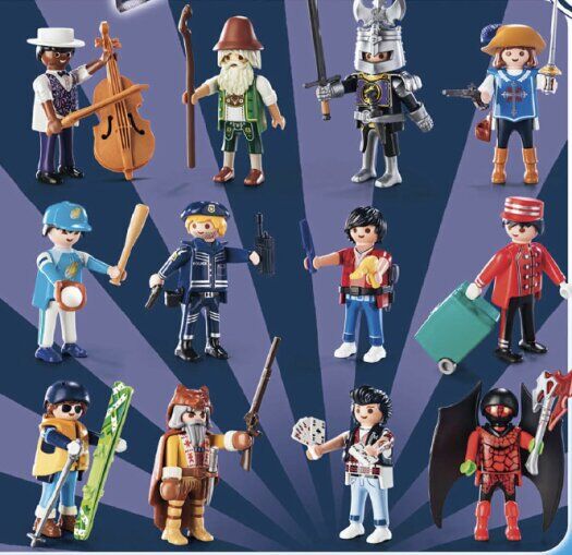 Guerrero fantástico - playmobil - sobre sorpresa serie 16 chicos