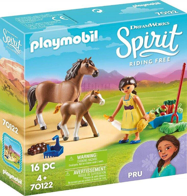 Playmobil 70122 pru con caballo y potro Hover Image