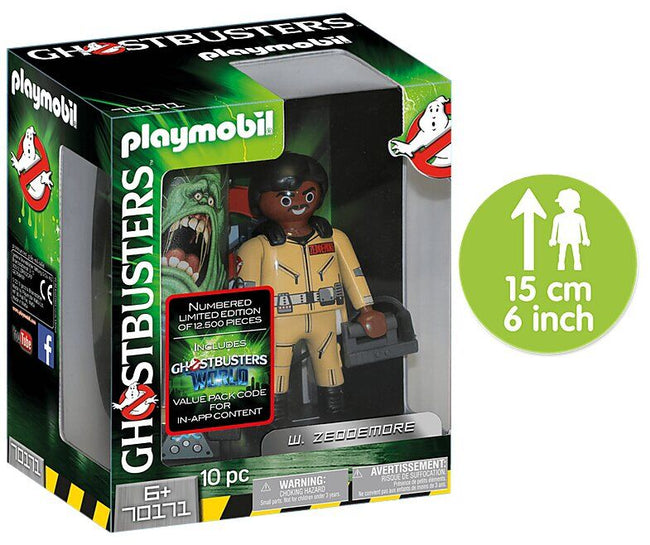 Playmobil cazafantasmas - w. zeddemore (edición limitada) Hover Image