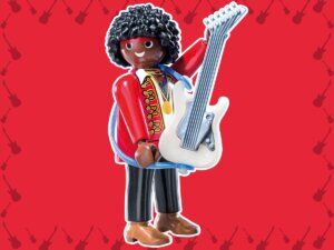 Playmobil 9146-5 sobre sorpresa serie 11 nios - guitarrista