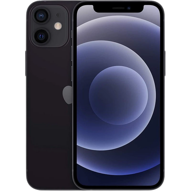 iPhone 12 Mini 128GB Negro Renovado - Estado Excelente Hover Image