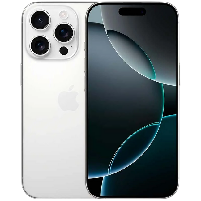 iPhone 16 Pro 5G 128GB Titanio Blanco Renovado - Estado Excelente Hover Image