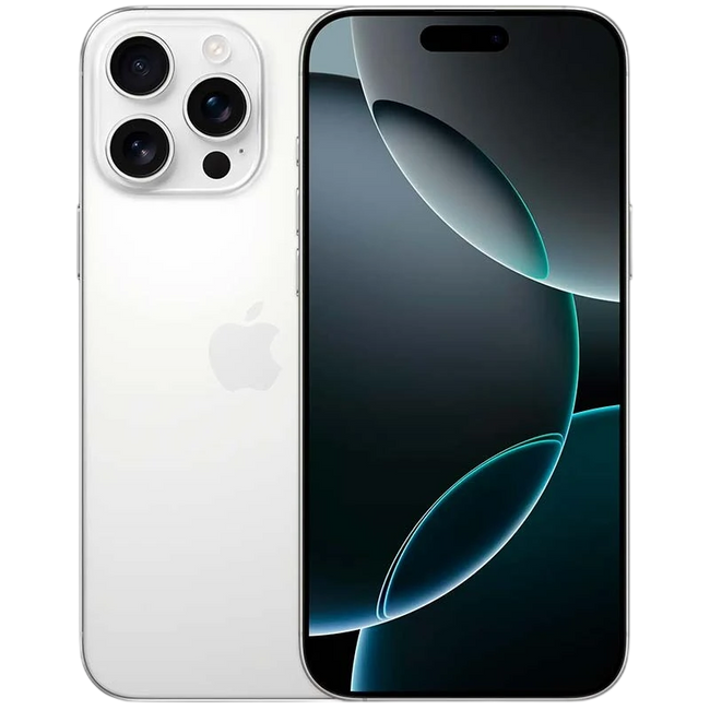 iPhone 16 Pro Max 5G 256GB Titanio Blanco Renovado - Estado Excelente Hover Image
