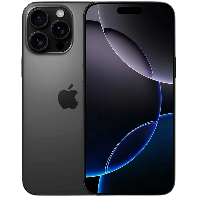 iPhone 16 Pro Max 5G 256GB Titanio Negro Renovado - Estado Excelente Hover Image