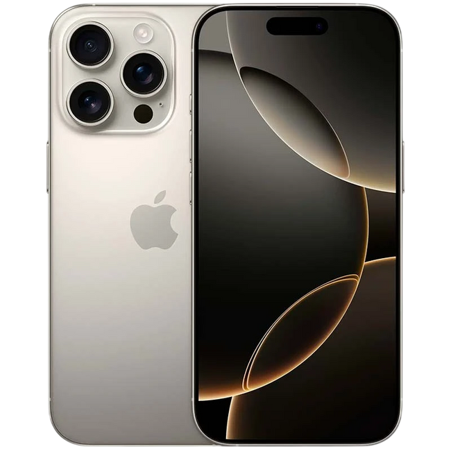 iPhone 16 Pro 5G 256GB Titanio Natural Renovado - Estado Excelente Hover Image