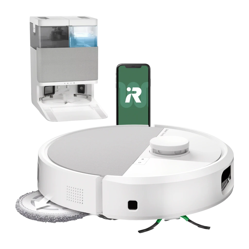 Robot aspirador y friegasuelos iRobot Roomba Combo Plus 505 LiDAR DualClean