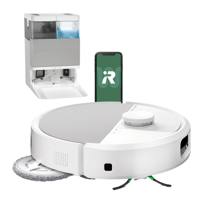 Robot aspirador y friegasuelos iRobot Roomba Combo Plus 505 LiDAR DualClean Hover Image