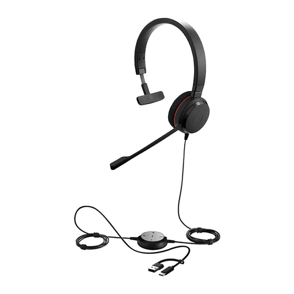JABRA EVOLVE 20 MONO MS USB C/AACCS