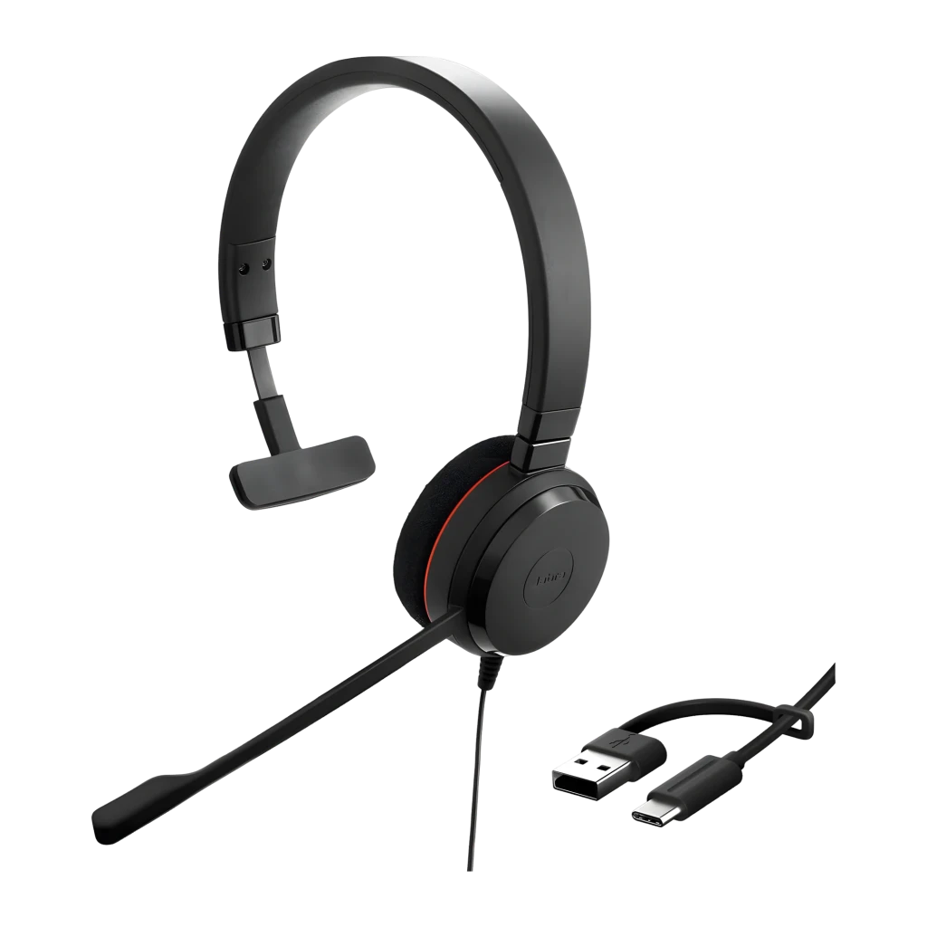 Jabra Evolve 65 TE Mono Headset (6693-833-309) (6693833309)