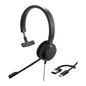 Jabra Evolve 65 TE Mono Headset (6693-833-309) (6693833309)