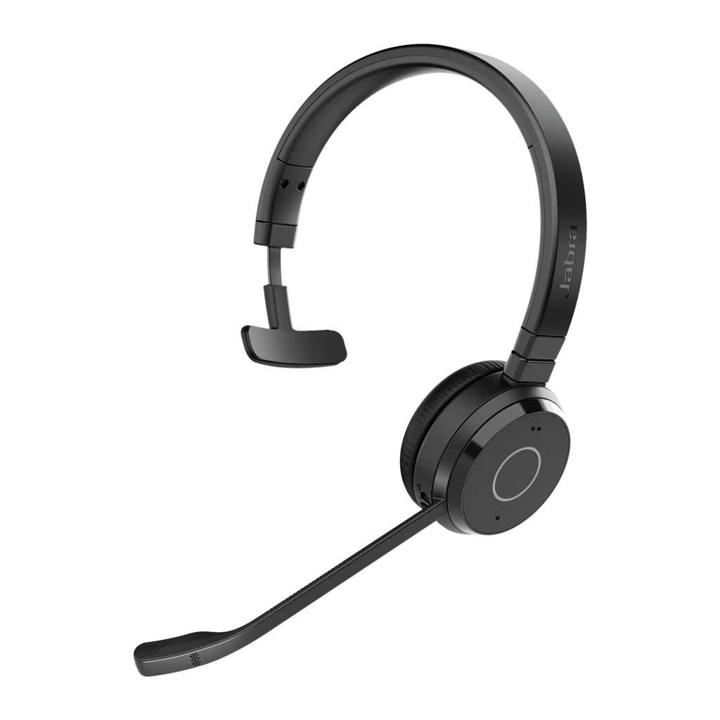 Jabra Evolve 65 TE UC Mono Diadema Bluetooth 5.2 16h Auriculares inalámbricos