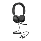 Jabra Evolve2 40 SE Stereo-Headset StereoHeadset (24189-999-799) (24189999799)