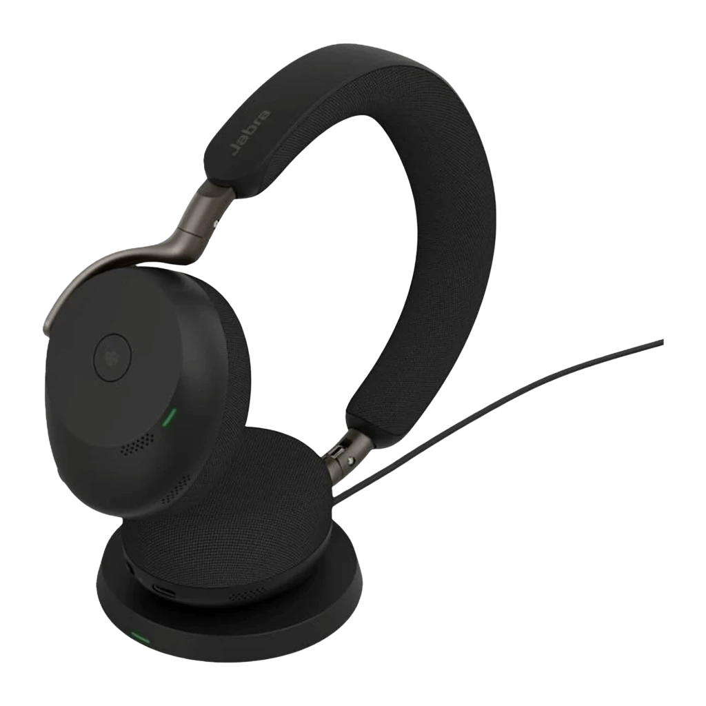 Jabra Evolve3 75 MS Stereo black mit Link390c u. WLC