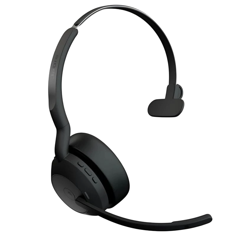Jabra Evolve2 55 mono Negro Diadema Bluetooth 5.2 18h Auriculares inalámbricos
