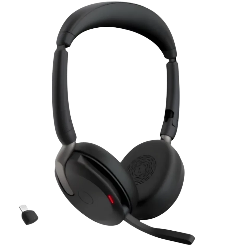 Jabra Evolve2 65 Flex MS Stereo Bluetooth - Auriculares diadema con ANC
