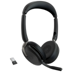 Jabra Evolve2 65 Flex UC Stereo Diadema ANC Bluetooth 5.2 32h Multipunto Auriculares inalámbricos