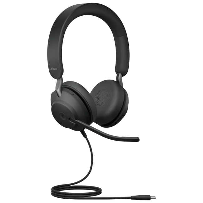 Jabra Evolve2 40 SE MS Stereo USB-C Negro Hover Image