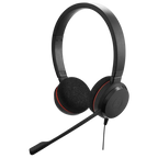 Jabra Evolve 20 UC Stereo - Auriculares USB con micrófono