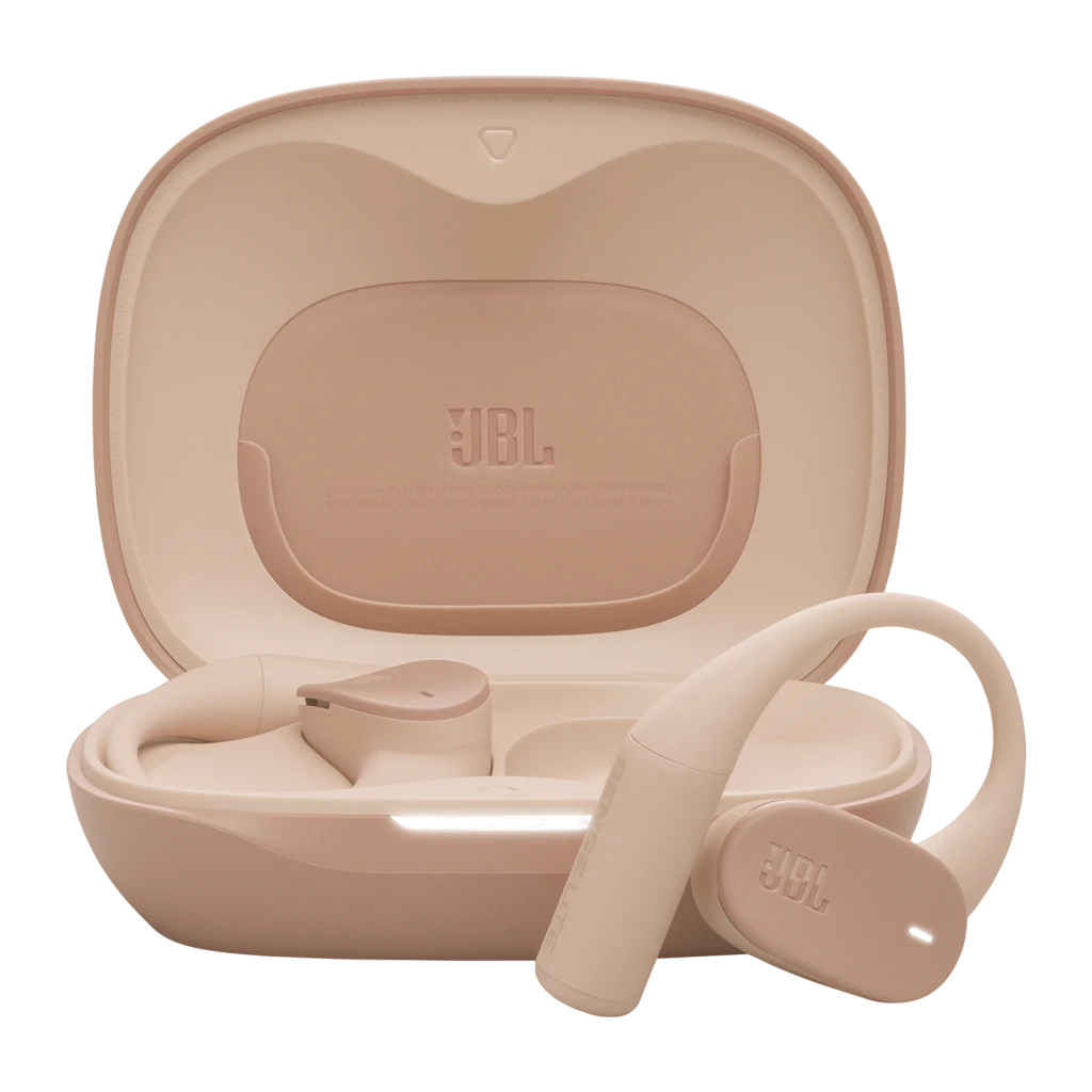 JBL Sense Lite Beige Open-Ear Bluetooth 5.4 32h IP54 Multipunto Auriculares inalámbricos