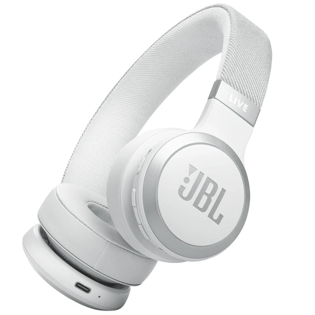 JBL Live 670NC Bluetooth Blanco - Auriculares Inalámbrico Hover Image