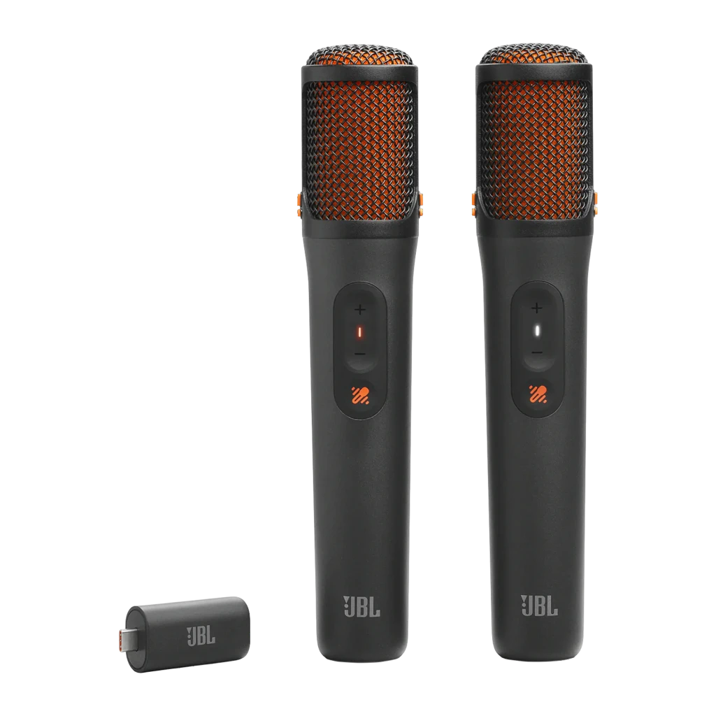 Set de micrófonos JBL EasySing Mics Condensador USB-C 2 TX + 1 RX