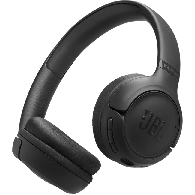 JBL Tune 530BT 76h Autonomía Bluetooth 6.0 Negro - Auriculares Inalámbricos On-Ear Hover Image