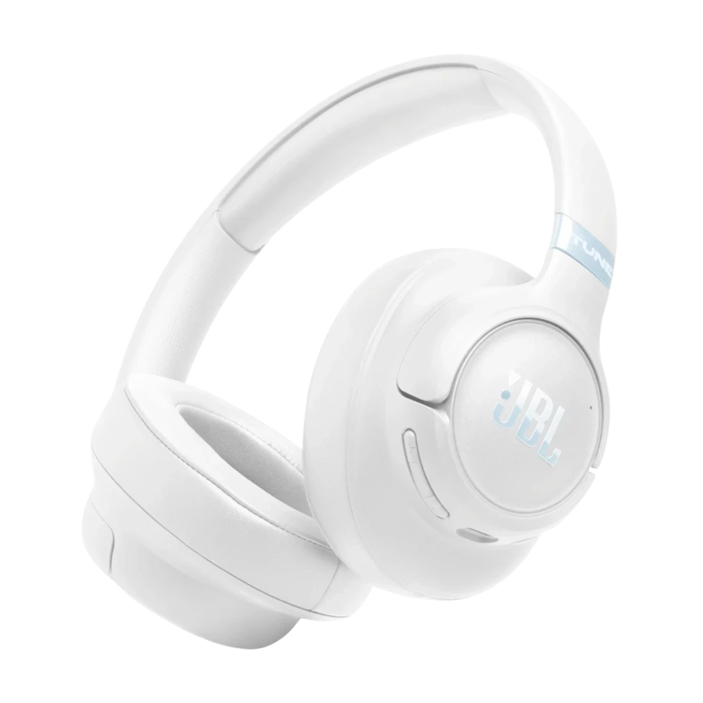 JBL Tune 780NC Blanco - Auriculares de diadema Bluetooth 6.0 Conexión multipunto Spatial Sound