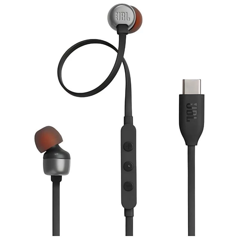 JBL Tune 310C USB-C Negro In-Ear con micrófono Auriculares