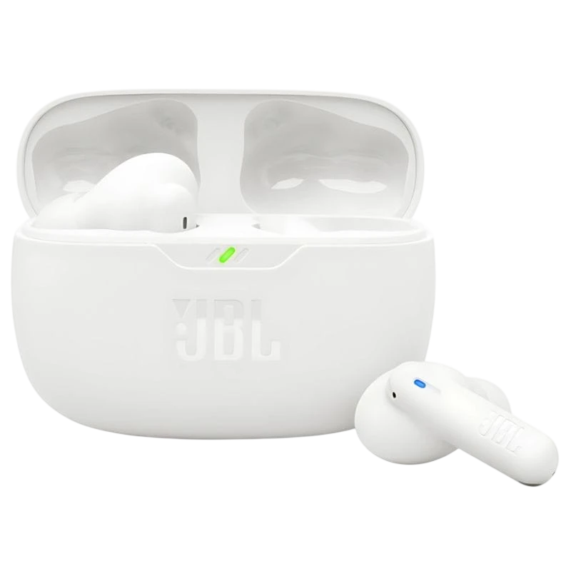JBL Wave Beam 2 Blanco TWS Bluetooth 5.3 IP54 Multipunto Auriculares inalámbricos