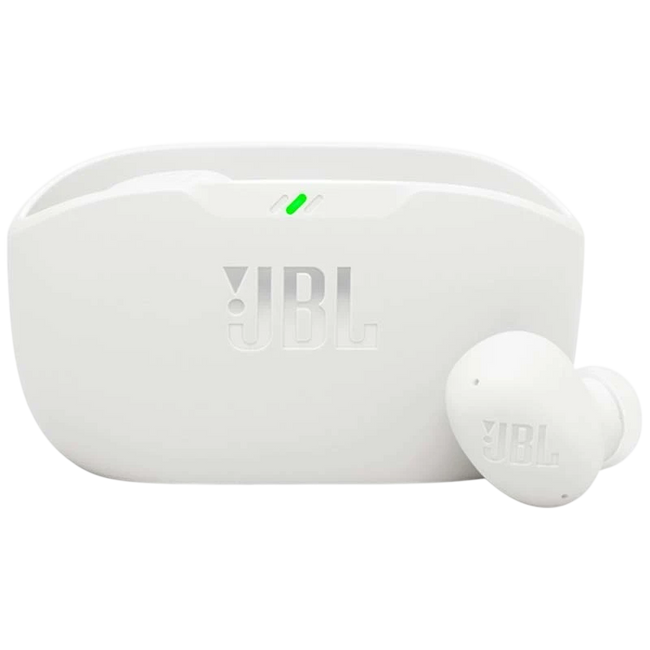 JBL Wave Buds 2 Blanco con cancelación de ruido (ANC) Hover Image